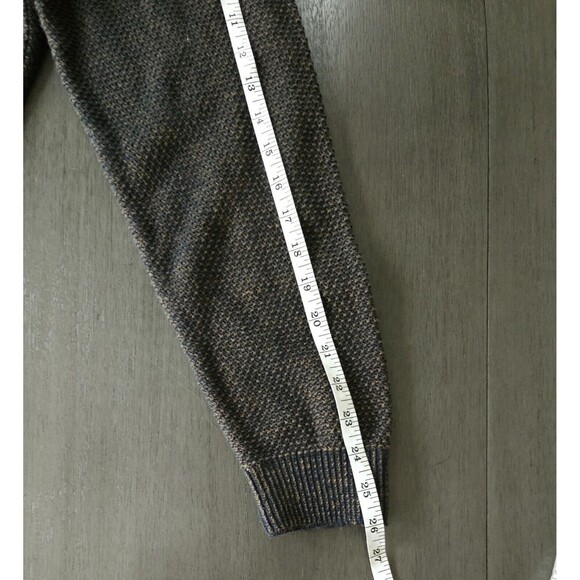 Vtg Mens Argyle Embroidered Golf Sweater Grandpa Preppy Academia 100% Cotton L - Picture 5 of 9